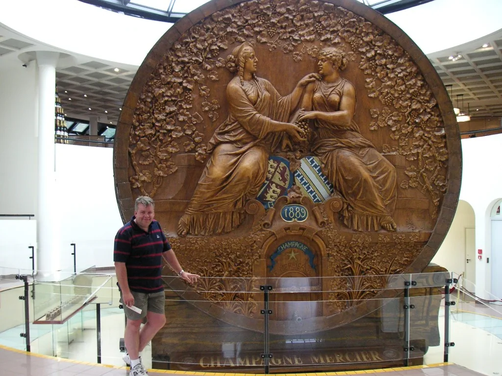 200000 bottles worth of mercier champagne 